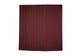 1/2 Sanding Sheets, 115 x 280mm, 40 Grit (Pack of 10)