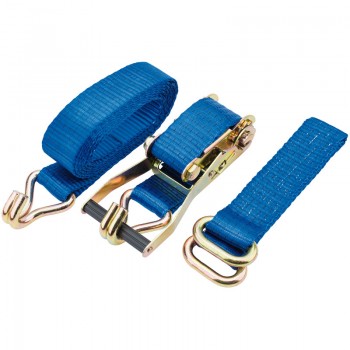 Ratcheting Vehicle Tie Down Straps, 3m x 50mm, 2250kg Ratcheting Vehicle Tie Down Straps, 3m x 50mm, 2250kg