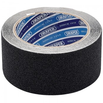 Heavy Duty Safety Grip Tape Roll, 3.7m x 50mm, Black Heavy Duty Safety Grip Tape Roll, 3.7m x 50mm, Black