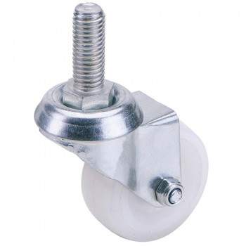 Swivel Bolt Fixing Nylon Wheel, 100mm Diameter, S.W.L. 125kg Swivel Bolt Fixing Nylon Wheel, 100mm Diameter, S.W.L. 125kg
