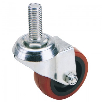 Swivel Bolt Fixing Polyurethane Wheel, 50mm Diameter, S.W.L. 50kg Swivel Bolt Fixing Polyurethane Wheel, 50mm Diameter, S.W.L. 50kg