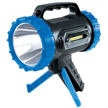 Cree LED Rechargeable Spotlight with Power Bank and Stand, 10W, 850 Lumens