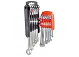 HI-TORQ® Metric Combination Spanner Set, Orange (11 Piece)