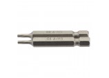 Draper TX-STAR® Insert Bit, 1/4&rdquo; Hex, 50mm Long, T8 (Pack of 2)