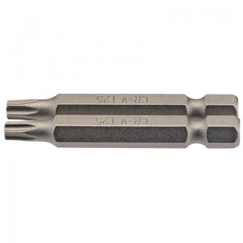 Draper TX-STAR® Insert Bit, 1/4” Hex, 50mm Long, T25 (Pack of 2) Draper TX-STAR® Insert Bit, 1/4” Hex, 50mm Long, T25 (Pack of 2)