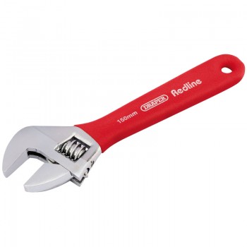 Soft Grip Adjustable Wrench, 150mm, 19mm Capacity Soft Grip Adjustable Wrench, 150mm, 19mm Capacity