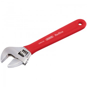 Soft Grip Adjustable Wrench, 200mm, 25mm Capacity Soft Grip Adjustable Wrench, 200mm, 25mm Capacity