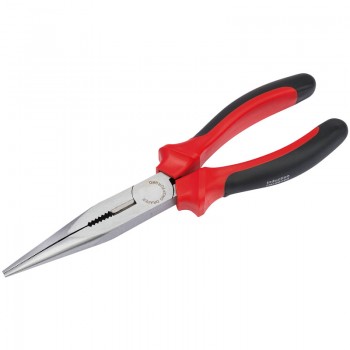 Heavy Duty Long Nose Pliers with Soft Grip Handles, 200mm Heavy Duty Long Nose Pliers with Soft Grip Handles, 200mm