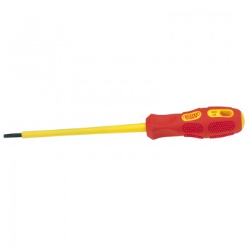 VDE Approved Fully Insulated Plain Slot Screwdriver, 3.0mm x 100mm (Sold Loose) VDE Approved Fully Insulated Plain Slot Screwdriver, 3.0mm x 100mm (Sold Loose)