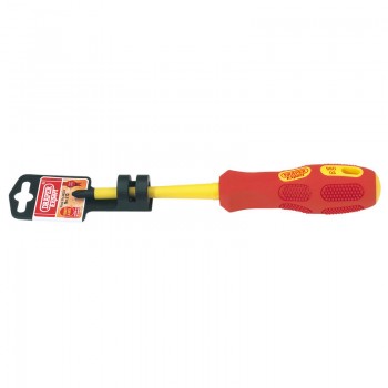 VDE Approved Fully Insulated Cross Slot Screwdriver, No.2 x 100mm (Display Packed) VDE Approved Fully Insulated Cross Slot Screwdriver, No.2 x 100mm (Display Packed)
