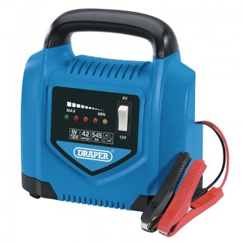 6/12V Battery Charger, 4.2A, 5 - 45Ah 6/12V Battery Charger, 4.2A, 5 - 45Ah