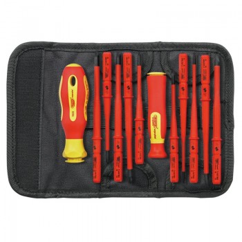 XP1000 VDE Slimline Interchangeable Screwdriver Set (12 Piece) XP1000 VDE Slimline Interchangeable Screwdriver Set (12 Piece)