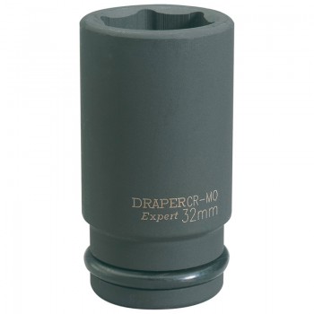 HI-TORQ® 6 Point Deep Impact Socket, 3/4” Sq. Dr., 32mm HI-TORQ® 6 Point Deep Impact Socket, 3/4” Sq. Dr., 32mm