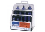 TCT Router Bit Set, 1/4&rdquo; (12 Piece)