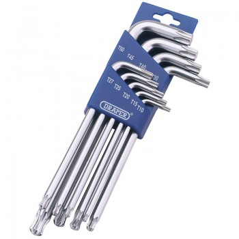 Draper TX-STAR® 1/2 Ball End Key Set (9 Piece) Draper TX-STAR® 1/2 Ball End Key Set (9 Piece)