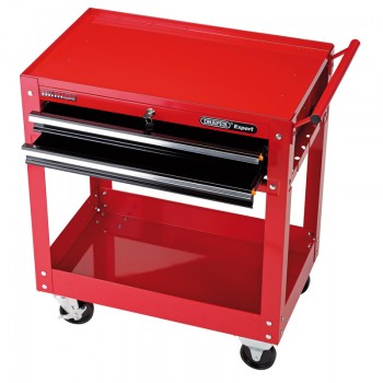 Expert 2 Level Tool Trolley with Two Drawers Expert 2 Level Tool Trolley with Two Drawers
