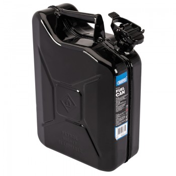 Steel Fuel Can, 10L, Black Steel Fuel Can, 10L, Black