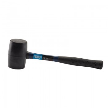 Rubber Mallet with Fibreglass Shaft, 450g/16oz Rubber Mallet with Fibreglass Shaft, 450g/16oz