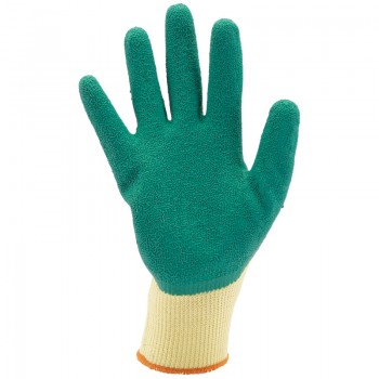Heavy Duty Latex Coated Work Gloves, Extra Large, Green Heavy Duty Latex Coated Work Gloves, Extra Large, Green