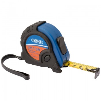 Soft Grip Measuring Tape, 5m/16ft x 19mm Soft Grip Measuring Tape, 5m/16ft x 19mm