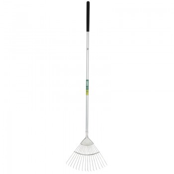Stainless Steel Soft Grip Lawn Rake Stainless Steel Soft Grip Lawn Rake