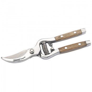 Bypass Secateurs with Ash Handles, 210mm Bypass Secateurs with Ash Handles, 210mm