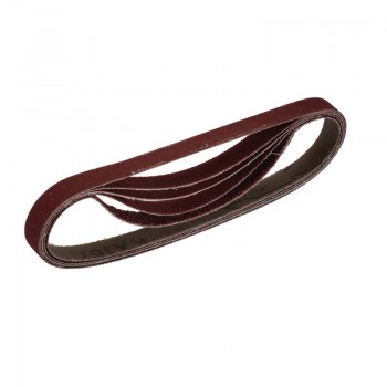 Cloth Sanding Belt, 13 x 457mm, Assorted Grit (Pack of 5) Cloth Sanding Belt, 13 x 457mm, Assorted Grit (Pack of 5)