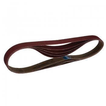 Cloth Sanding Belt, 25 x 762mm, 120 Grit (Pack of 5) Cloth Sanding Belt, 25 x 762mm, 120 Grit (Pack of 5)