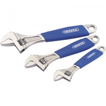Crescent-Type Adjustable Wrench Set (3 Piece) Crescent-Type Adjustable Wrench Set (3 Piece)