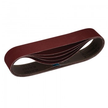 Cloth Sanding Belt, 50 x 686mm, Assorted Grit (Pack of 5) Cloth Sanding Belt, 50 x 686mm, Assorted Grit (Pack of 5)