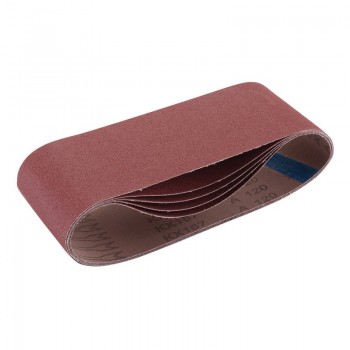 Cloth Sanding Belt, 100 x 610mm, 120 Grit (Pack of 5) Cloth Sanding Belt, 100 x 610mm, 120 Grit (Pack of 5)