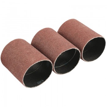 Aluminium Oxide Sanding Sleeves, 45 x 60mm, 80 Grit (Pack of 3) Aluminium Oxide Sanding Sleeves, 45 x 60mm, 80 Grit (Pack of 3)