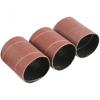 Aluminium Oxide Sanding Sleeves, 45 x 60mm, 240 Grit (Pack of 3) Aluminium Oxide Sanding Sleeves, 45 x 60mm, 240 Grit (Pack of 3)