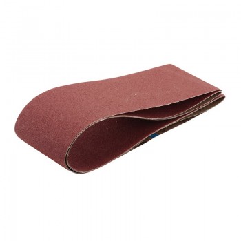 Cloth Sanding Belt, 152 x 2010mm, 80 Grit (Pack of 2) Cloth Sanding Belt, 152 x 2010mm, 80 Grit (Pack of 2)