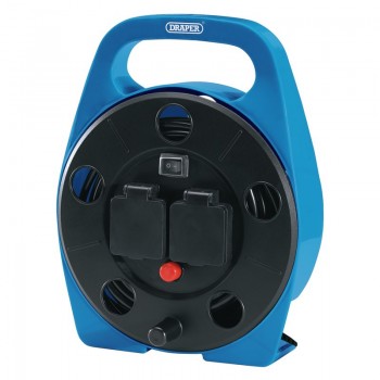 2 Way Cable Reel with LED Worklight, 10m 2 Way Cable Reel with LED Worklight, 10m