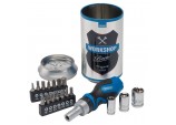 Stubby Ratchet Screwdriver and Bit Set, Special Edition - Workshop Brew (18 Piece)