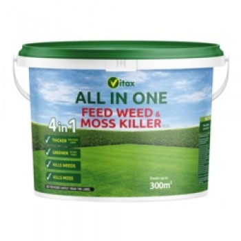 All In One Feed Weed & Moss Killer - 300sqm Tub