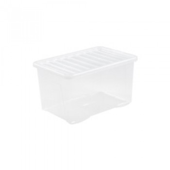 Clip Lid Box - 60L Clear Clip Lid Box - 60L Clear