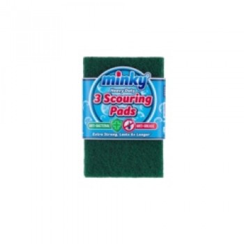Anti-Bac Antigrease Scourers - Flat Pack 3 Anti-Bac Antigrease Scourers - Flat Pack 3