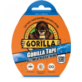 All Weather Tape Black - 11m