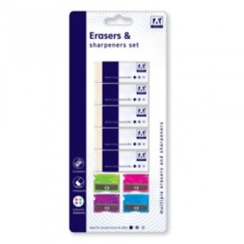Stat Eraser And Sharpener Set Stat Eraser And Sharpener Set