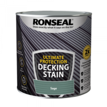 Ultimate Protection Decking Stain 2.5L - Sage Ultimate Protection Decking Stain 2.5L - Sage