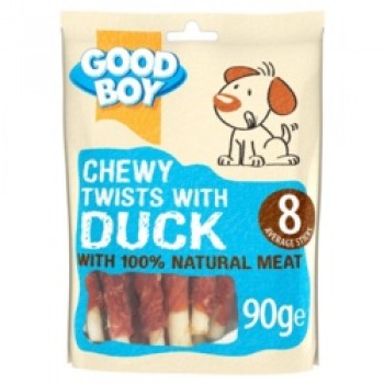 Chewy Twists With Duck Chewy Twists With Duck