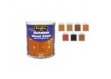 Quick Dry Outdoor Woodstain 250ml - Satin Teak