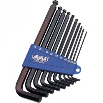 Ball End Hexagon Key Set - 10 Piece Ball End Hexagon Key Set - 10 Piece