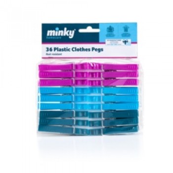 Spring Loaded Plastic Pegs - 7.5 x 1.5 x 1cm Spring Loaded Plastic Pegs - 7.5 x 1.5 x 1cm