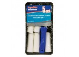 Foam Mini Roller & Tray Set - 4/100mm, 5 Pack