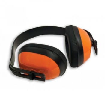 Ear Protectors - Black & Orange Ear Protectors - Black & Orange