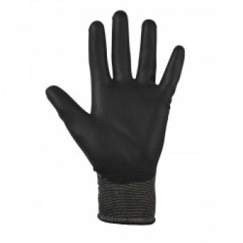 Black PU Gloves - 9 - Large 12 Pairs Black PU Gloves - 9 - Large 12 Pairs