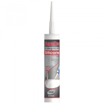 High Performance Shower & Bath Silicone - 300ml Clear High Performance Shower & Bath Silicone - 300ml Clear